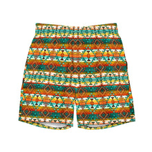 Load image into Gallery viewer, Yeehaw Native Aztec Men's Swim Trunks
