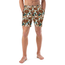 Load image into Gallery viewer, Yeehaw Cowboy Up Men's Swim Trunks