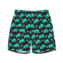 Load image into Gallery viewer, Yeehaw Turquoise Hat Men's Swim Trunks