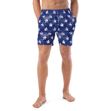 Load image into Gallery viewer, Yeehaw Stars Men's Swim Trunks