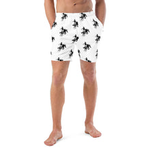 Load image into Gallery viewer, Yeehaw Rodeo Bronc Men's Swim Trunks