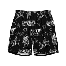 Load image into Gallery viewer, Yeehaw Ranch Life Men's Swim Trunks