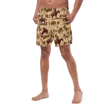 Load image into Gallery viewer, Yeehaw Vintage Western Men's Swim Trunks