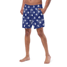 Load image into Gallery viewer, Yeehaw Stars Men's Swim Trunks