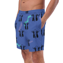 Load image into Gallery viewer, Yeehaw Mullet Cowboy Men's Swim Trunks