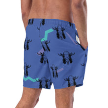 Load image into Gallery viewer, Yeehaw Mullet Cowboy Men's Swim Trunks