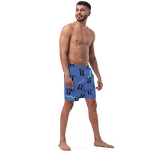 Load image into Gallery viewer, Yeehaw Mullet Cowboy Men's Swim Trunks
