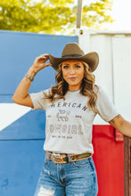 Load image into Gallery viewer, American Cowgirl Graphic Tee