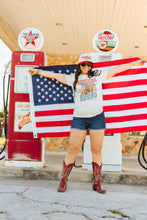 Load image into Gallery viewer, American Rodeo 4th July Graphic Tee