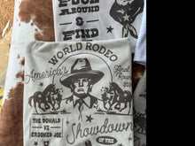 Load image into Gallery viewer, Americas Showdown Trump 2024 Western Graphic Tee