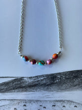 Load image into Gallery viewer, Authentic Turquoise Dahlia Beads Chain Necklace
