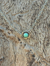 Load image into Gallery viewer, Authentic Turquoise Flower Necklace