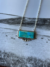 Load image into Gallery viewer, Authentic Western Turquoise Bar Necklace