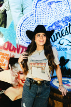 Load image into Gallery viewer, Aztec Cow Western Graphic Tee