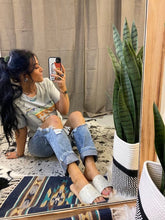 Load image into Gallery viewer, Aztec Cow Western Graphic Tee