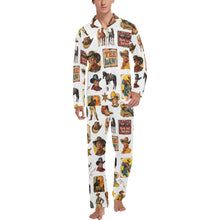 Load image into Gallery viewer, Vintage Cowboy Collage Western Pajamas