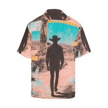 Load image into Gallery viewer, Baha Ranch Retro Pop Western Mystery Cowboy Men's Camp Shirt