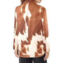 Load image into Gallery viewer, Cowhide Print blazer
