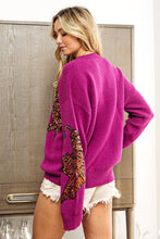 Load image into Gallery viewer, BiBi Sequin Tiger Embroidery Sweater