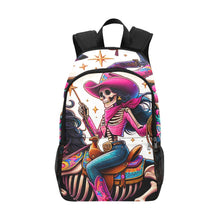 Load image into Gallery viewer, Skeleton Cowgirl Backpack