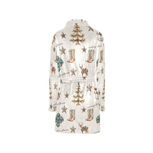 Load image into Gallery viewer, Christmas Spirit Fleece Robe