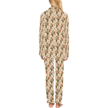 Load image into Gallery viewer, Longhorn Cactus Women's Western Pajama Set