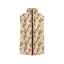Load image into Gallery viewer, Longhorn Cactus Women's Western Puffy Vest
