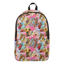 Load image into Gallery viewer, Vintage Cowgirl Collage Backpack