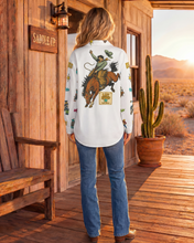 Load image into Gallery viewer, Baha Ranch The Last Roundup Button Up Blouse