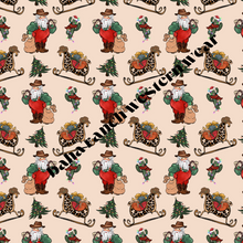 Load image into Gallery viewer, Santa's Sleigh Men's Western Pajamas