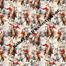 Load image into Gallery viewer, Western Cowboy Santa Christmas Men's Pajamas