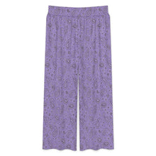 Load image into Gallery viewer, Baha Ranch Lavender Paisley Bandana Wide Leg Pants