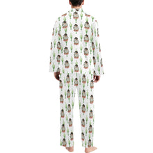 Load image into Gallery viewer, Cowboy Christmas Men's Western Pajama Set
