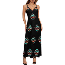 Load image into Gallery viewer, Southwestern Aztec Western Maxi Dress