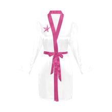 Load image into Gallery viewer, Bridesmaid Boots Women's Belted Satin Feel Dressing Lounge Robe