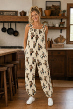 Load image into Gallery viewer, Baha Ranch Vintage Cowgirl Relaxed Fit Overalls Jumpsuit