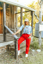 Load image into Gallery viewer, Blue Daddy's Home Trump Graphic Tee