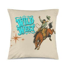 Load image into Gallery viewer, The Last Roundup Wild West Throw Pillow Cover Made in America