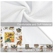 Load image into Gallery viewer, Vintage Cowgirls Set of 4 Kitchen Dish Towels Made in America