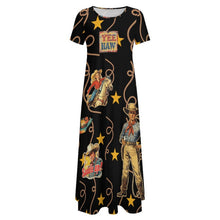 Load image into Gallery viewer, Vintage Cowgirl Western Dress
