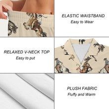 Load image into Gallery viewer, Baha Ranch Vintage Cowgirl Women's Pajamas Made in America