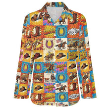 Load image into Gallery viewer, Baha Ranch The Comic Corral Western Rodeo Blouse