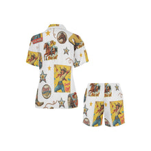 Load image into Gallery viewer, Vintage Cowgirl Collage Pajama Set