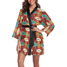Load image into Gallery viewer, Old Aztec Women's Lounge Kimono Robe
