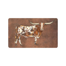 Load image into Gallery viewer, Longhorn Western Floor Mat 30" x 18" Made in America