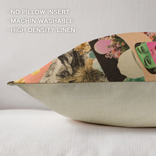 Load image into Gallery viewer, Baha Ranch Retro Pop Western Collage Pillow Case Made in America