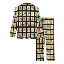 Load image into Gallery viewer, Cowboy Collage Women's Western Pajama Set