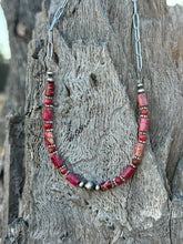 Load image into Gallery viewer, Canyon Rose Paperclip Chain Necklace