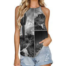 Load image into Gallery viewer, Baha Ranch Black White Desert Tank Top