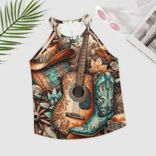 Load image into Gallery viewer, Country Music Collage Western Tank Top